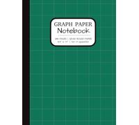 Graph Paper Notebook - 1 Inch Squares, 200 Pages, 8.25 x 11: Spacious Grid Notebook for Creative Projects, Charts & Mapping | Perfect for Layouts, Geometry, Crafting, Drafting & More