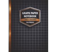 Graph Paper Notebook 1 Inch Squares: Perfect for Math, Drawing & Creative Projects | 110 Pages | Large 8.5" x 11" Size