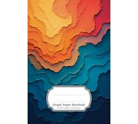 Graph Paper Notebook: 120 pages | Graph notebook 6x9" (15.24 x 22.86 cm) | 5mm grid | For school, math, technical drawing, notes, planning