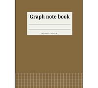 Graph Paper Notebook: 160 Pages of Grid Ruled Paper for Precision Work: Large 8.5" x 11" Grid Journal with Subtle Gray Lines - Ideal for Architects, ... Students & More | Bronze Brown Cover