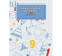 Graph Paper Notebook 4x4 Quad Ruled: 120 Pages, 8.5 x 11 Inches, Quad Ruled, 4 Squares Per Inch