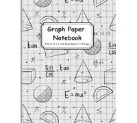 Graph Paper Notebook 4x4: Quad Ruled 4 Squares Per Inch, 110 Pages, Large 8.5x11.25: Math and Geometry Graphing Notebook for Students, Teachers, and Engineers