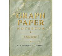 Graph Paper Notebook: 5 mm Grid | 8.5 × 11 Inches | 120 Pages-Navy Blue Marble: Premium Quad Ruled Notebook for Math, Engineering, Architecture, Drafting, Technical Drawing, and STEM Students