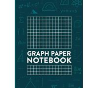 Graph Paper Notebook: 5x5 Grid, 8.5" x 11", 100+ Pages: Perfect for Math, Drawing, Engineering, and School Notes - Large Grid Composition Book