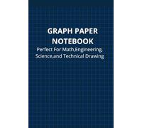 Graph Paper Notebook 8.5 x 11 Inch | 5x5 Grid | 110 Pages: Perfect for Math, Engineering, Science, and Technical Drawing