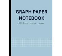 Graph Paper Notebook 8.5 x 11 | Quad Ruled 5x5 Grid | 100 Pages |: Large Graphing Notebook for Math, Science, Engineering, Drawing & Design Ideal for ... for Math, STEM, Drafting, and Sketching