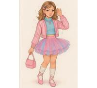 Graph paper notebook/ A squared notebook/ 150 PAGES/ Cute girls notebook / Gift for girl / Cute gift for girl / Notebook for teen girl / Notebook for school / grid notebook