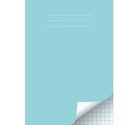 Graph Paper Notebook A4, School Maths Exercise Book: 10mm (1cm) Squared Paper for Mathematics , Graph, Writing Pad A4, 100 Pages Quad Ruled