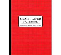 Graph Paper Notebook: Quad Ruled 5x5 • 100 Pages • Grid Notebook for Math, Science, Engineering Students - Large Graphing Journal