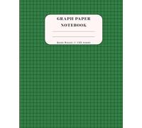 Graph Paper Notebook: Quad Ruled 5x5 Grid | 7.5 x 9.25 in, 120 Pages | Grid Paper for Math, Science, Engineering, Drawing & School Projects da Bean Mr