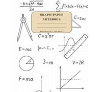 Graph Paper Notebook: Quad Ruled 5x5 Grid | 7.5 x 9.25 in, 120 Pages | Grid Paper for Math, Science, Engineering, Drawing & School Projects