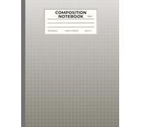 Graph Paper Notebook: Quad Ruled Composition Notebook: 8.5 x 11 inches, 100 Pages, Grid Design for School, Office, and College Students | Notebook for Drawing, Math, Physics and Work