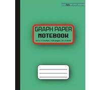Graph Paper Notebook: Quad-Ruled Graph Notebook | 4x4 Grid, 120 Pages | Ideal for Math, Engineering, Drawing & Design - Large 8.5 x 11 Inch