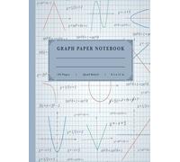 Graph Paper Notebook: Quad Ruled Paper Journal. Grid Lined Pad Workbook. For Maths, Science, Sketching, and Drawing