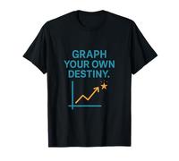 Graph Your Own Destiny Ciencia Matemáticas Humor Novedad Geek Camiseta