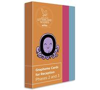 Grapheme Cards for Reception: Phases 2 and 3 (Big Cat Phonics for Little Wandle Letters and Sounds Revised)