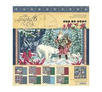 Graphic 45 Collection Pack 12"X12"-Let It Snow