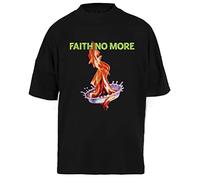 Graphic Faith Arts No More Love Rock Band Camiseta Unisex Negra Baggy tee para Hombre Mujer