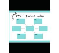Graphic Organizer Workbook for Students: Visual Learning & Thinking Skills Journal: A Powerful Tool with Mind Maps, Venn Diagrams, Flowcharts & ... Comprehension, Writing, and Study Skills