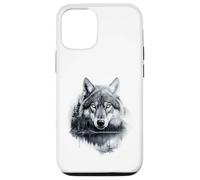 Graphic Wolf on the Hunt - Forest Wildlife Nature Tee Carcasa para iPhone 12/12 Pro