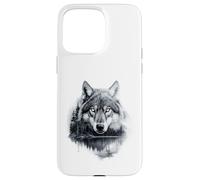 Graphic Wolf on the Hunt - Forest Wildlife Nature Tee Carcasa para iPhone 15 Pro Max