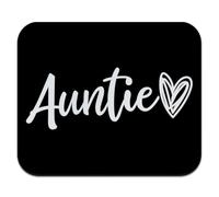 GRAPHICS & MORE Auntie Heart - Alfombrilla de ratón fina de perfil bajo