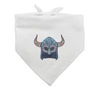 GRAPHICS & MORE Casco de guerrero vikingo nórdico con cuernos para perro, bandana para mascotas