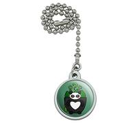 GRAPHICS & MORE Green Tea in Giant Panda Bear - Ventilador de techo y cadena de luz