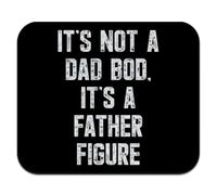 GRAPHICS & MORE Not a Dad BOD - Alfombrilla de ratón fina de perfil bajo