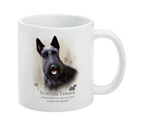 GRAPHICS & MORE Scottish Terrier Scottie Dog Breed - Taza blanca