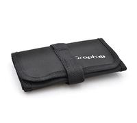 GRAPH'IT - Estuche vacío Roll & Go - Bolsa de almacenamiento enrollable para 12 rotuladores de alcohol - Longitud: 40 cm - Color: negro - ideal para estilista, ilustrador y dibujo nómadas