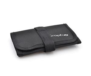 GRAPH'IT - Estuche vacío Roll & Go - Bolsa de almacenamiento enrollable para 12 rotuladores de alcohol - Longitud: 40 cm - Color: negro - ideal para estilista, ilustrador y dibujo nómadas