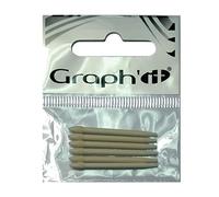 Graph'it - Recambio para rotuladores de alcohol Brush - Pack de 6: Punta fina de poliéster - Sencillo y económico