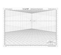 Graph'it - Rejilla de Perspectiva Flexible - Herramienta de Dibujo para Estudiantes y Profesionales - Modelo de Perspectiva Oblicua - Uso Múltiple - Formato A4