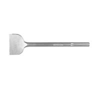 GRAPHITE Cincel SDS MAX plano - Dimensiones 75 x 300 mm - SDS-Max - Para trabajos de reparación y demolición - Compatible con SDS MAX - Cincel de alto rendimiento - Para hormigón - Cincel de forja -