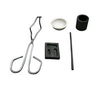 Graphite Melting Casting kit- Crucible Ingot Mold Set, Torch Smelting Tools | 5 Piece Metalworking kitFor Beginners, Jewelry Making Equipment For DIY Home Workshop Garage Studio Projects