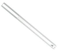 Graphoplex - Regla de plástico rígido transparente - Conversión a picas - 2 biseles y relieve blanco opaco - Longitud: 50 cm - Ideal para arquitectos y diseñadores industriales