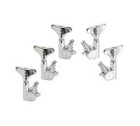 GraphTech PRB-5320-C0 Ratio Bass Machine Heads with Y-Style Button - Juego de 5 cuerdas (3 + 2, cromado)