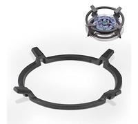 Graplan Soporte de Hierro Fundido para Wok - Anillo Universal Antideslizante para Estufa de Gas, Cocina, Utensilios de Cocina (Diámetro: 16cm)