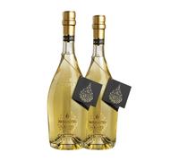 Grappa Bottega Invecchiata Accademia Cabernet Sauvignon y Cabernet Franc Venezia 5 Años 70 cl (Caja de 2 Botellas de 70 cl)