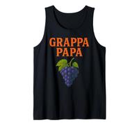 Grappa Papa Destilador de UVA de Licor Italiano Vintage Camiseta sin Mangas