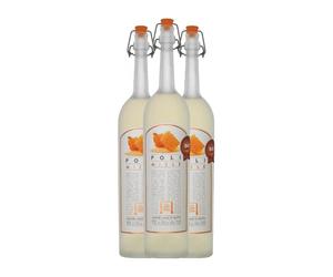 Grappa Poli Miele Botella Medium 50 aja de 3 Botella Medium de 50 cl)