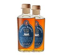 Grappa Sibona Botti da Rum Reserva Botella Medium 50 cl (Caja de 2 Botella Medium de 50 cl)