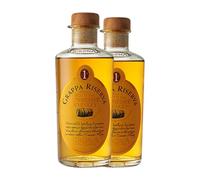 Grappa Sibona Botti da Tenessee Whiskey Dolcetto Reserva Botella Medium 50 cl (Caja de 2 Botella Medium de 50 cl)
