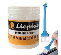 Grasa blanca para coche, 100 g, lubricante de larga duración, gel de mantenimiento multiusos | Grasa lubricante de alta temperatura para el cuidado del motor en talleres de camiones