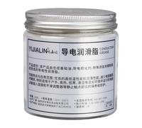 Grasa conductora: grasa eléctrica de 80 mm, bajo de resistencia | Lubricante profesional para contactos eléctricos con facilidad, pasta estable dieléctrica para terminales de baterías de candel