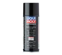 LIQUI MOLY Motorbike Spray blanco para cadenas | 400 ml | Lubricante acosado de motocicleta sin cobre | 1591
