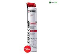 IPONE - Grasa de Cadena para Moto Carretera X-Trem Chain Road - Larga duración 800 km - Bote de espray con difusor multiposición 750 ml, El embalaje puede variar