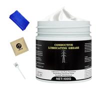 Grasa de conductividad para conexiones eléctricas, grasa eléctrica para conexiones, pasta lubricante de grasa eléctrica conductora - lubricante eléctrico para automóviles, protege terminales, bujías