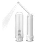 Grasa de ordeño con bidé de caléndula, bidé de viaje de mano, pulverizador de bidé eléctrico móvil, papel higiénico de repuesto para limpieza de higiene personal, cuidado posparto calmante/y (blanco